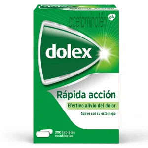 Dolex 500 MG (Acetaminofen) 200 Tabletas Acetaminofen