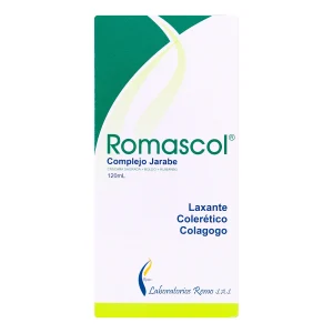 ROMASCOL COMPLEJO JARABE 120 ML CASCARA SAGRADA-BOLDO-RUIBARBO