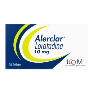 ALERCLAR 10 MG 10 TABLETAS ICOM (PD) (T) LORATADINA