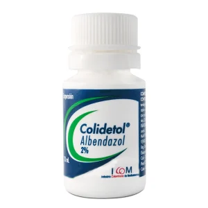 COLIDETOL SUS. 400 MG 20 ML ICOM (PD)(T) ALBENDAZOL