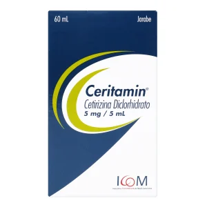 CERITAMIN JARABE 60 ML ICOM (PD) (RF) CETIRIZINA
