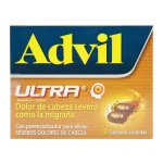 Advil Ultra (Ibupro-Cafei) 10 Capsulas