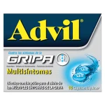Advil Gripa (Ibu-Fenil-Clorf) 10 Capsulas Ibuprofeno