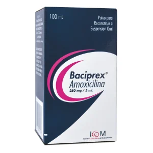 BACIPREX 250 MG SUSP. 100ML ICOM (RF) AMOXICILINA