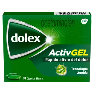 Dolex Activgel (Acetaminofén) 10 Capsulas