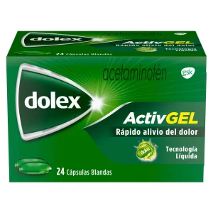 Dolex Activgel (Acetaminofen) 24 Capsulas