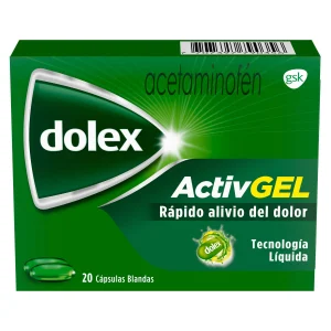 Dolex Activgel (Acetaminofen) 20 Capsulas
