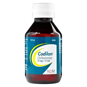 CODILAN JARABE 120 ML  ICOM CLORFENIRAMINA