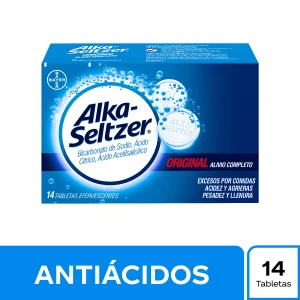 Alka Seltzer 14 Tabletas P.Especial Bicarbonato de Sodio