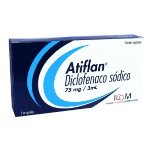 ATIFLAN 75MG/3ML 6 AMPOLLAS IC MQ DICLOFENAC