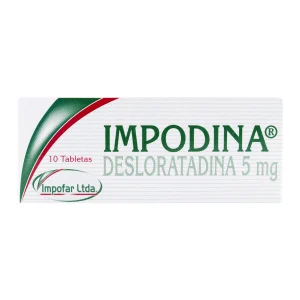Impodina 5 MG X 10 Tbl (Desloratadina) Desloratadina
