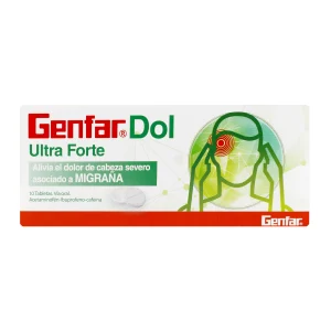 Genfar Dol Ultraforte 10 Tabs Ibuprofeno + Acetaminofen + Cafeina