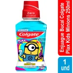 Enjuag.Colgate Plax Kids Minions 250 ML Enjuague Bucal