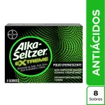 Alka Seltzer Extreme 8 Sobres Bicarbonato de Sodio