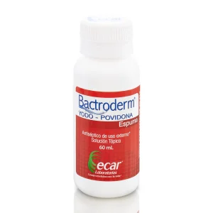 BACTRODERM ESPUMA 60 ML YODOPOVIDONA