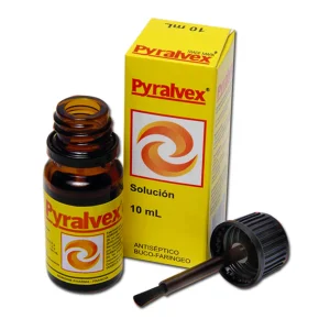 PYRALVEX FRASCO X 10 ML EXTRACTO DE RUIBARBO-ACIDO SALICILICO