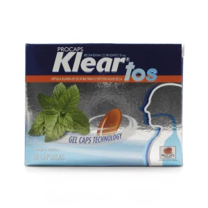 Klear Tos 20 Capsulas Bromhexina