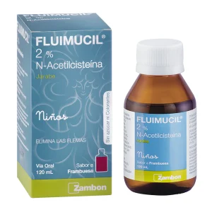 Tienda 19 FLUIMUCIL 2% 120 ML. ACETILCISTEINA