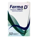 Farma D 1000 CJ X 50 Cap Vitamina D