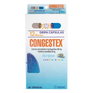 CONGESTEX 60 CAPSULAS (T) IBUPROFEN-FENILEFRINA-CETIRIZINA