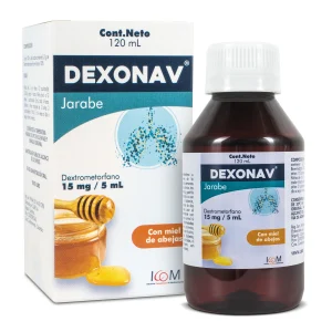 DEXONAV JARABE 300 MG 120 ML ICOM (T) DEXTROMETORFANO