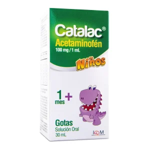 CATALAC GOTAS 100MG/1ML  30ML ICOM ACETAMINOFEN
