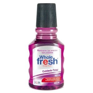 ENJUAGUE WHOLE FRESH CUIDADO TOTAL 250ML ENJUAGUE BUCAL