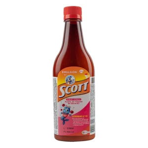 Emulsión Scott Cereza 360 ML Vitamina A y D