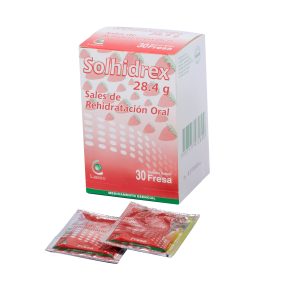 SOLHIDREX SABOR FRESA 30 SBS SODIO-POTACIO-CALCIO-MAGNESIO.