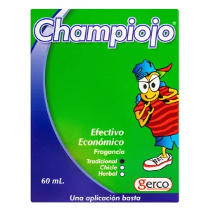 Cha.Champiojo 60 ML Tradicional+Peine Cipermetrina