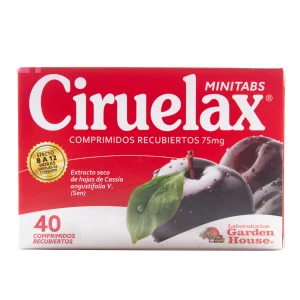 CIRUELAX MINITABS 40 COMPRIMIDOS SEN