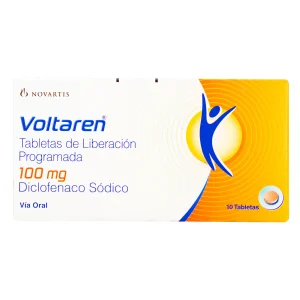 VOLTAREN RETARD 100 MG 10 TABLETAS (T) DICLOFENACO SODICO