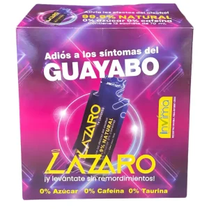 LAZARO TE LEVANTA (GUAYABO) 99.9% NATURAL 70ML CJ X 13 SOB