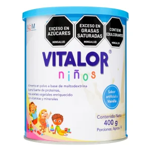 VITALOR NINOS VITAMINAS VAINILLA 400 GR