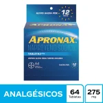Apronax 275 MG 64 Tabletas (A) Naproxeno
