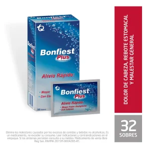 SAL BONFIEST LUA PLUS 32 SBS ACETILSALICILICO-BIC DE SODIO-CAFEINA