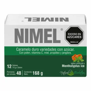 NIMEL CARAMELO DUROS MASTICABLES 12 SBS.