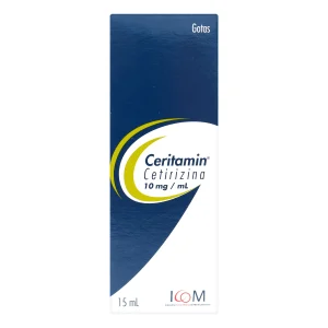 CERITAMIN GOTAS 10 MG 15 ML ICOM(PD)(RF) CETIRIZINA