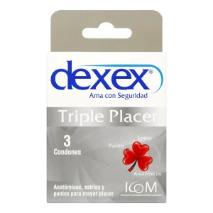 DEXEX TRIPLE PLACER 3 UDS ICOM PRESERVATIVOS