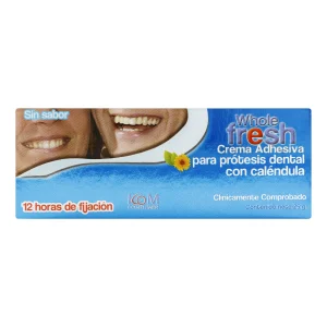 CR.ADHESIVA WHOLE FRESH SIN SABOR 25 GR CREMAS