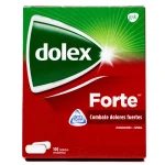 Dolex Forte 500 (Aceta + Cafeina) MG 100 Tbs