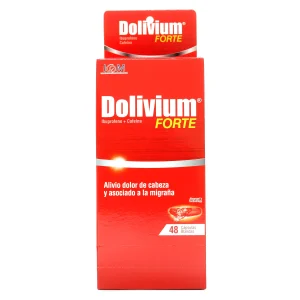 DOLIVIUM FORTE 48 CAPSULAS BLANDAS IBUPROFENO-CAFEINA
