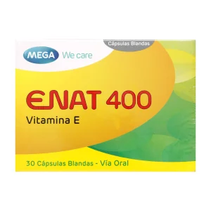 ENAT 400 X 30 CAP BLANDAS (VITAMINA E) VITAMINA E