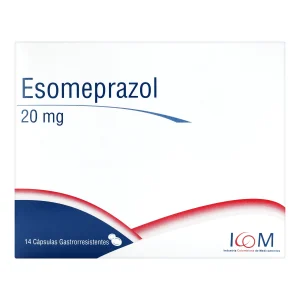 ESOMEPRAZOL 20 MG 14 CAPSULAS ICOM