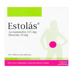 ESTOLAS 325/10 MG 100 TABLETAS ICOM HIOSCINA BUTIL BROMURO-ACETAMINOFEN