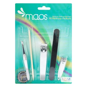 KIT MANICURA Y PEDICURA MAOS 5 PIEZAS