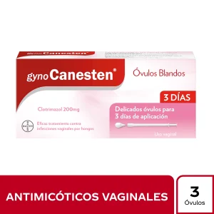 Gynocanesten 200 MG 3 Ovulos Blandos Clotrimazol