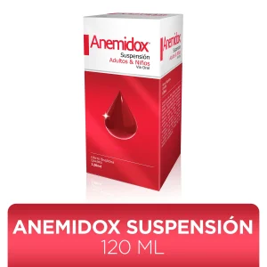 ANEMIDOX SUSPENSION 120 ML HIERRO