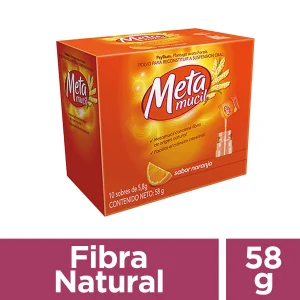 METAMUCIL FIBRA 5.8 GR 10 SOBRES PSYLLIUM