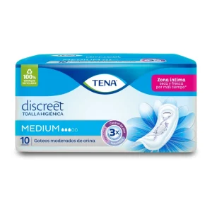 Toa. Tena Mujer Medium 10 Uds R4750